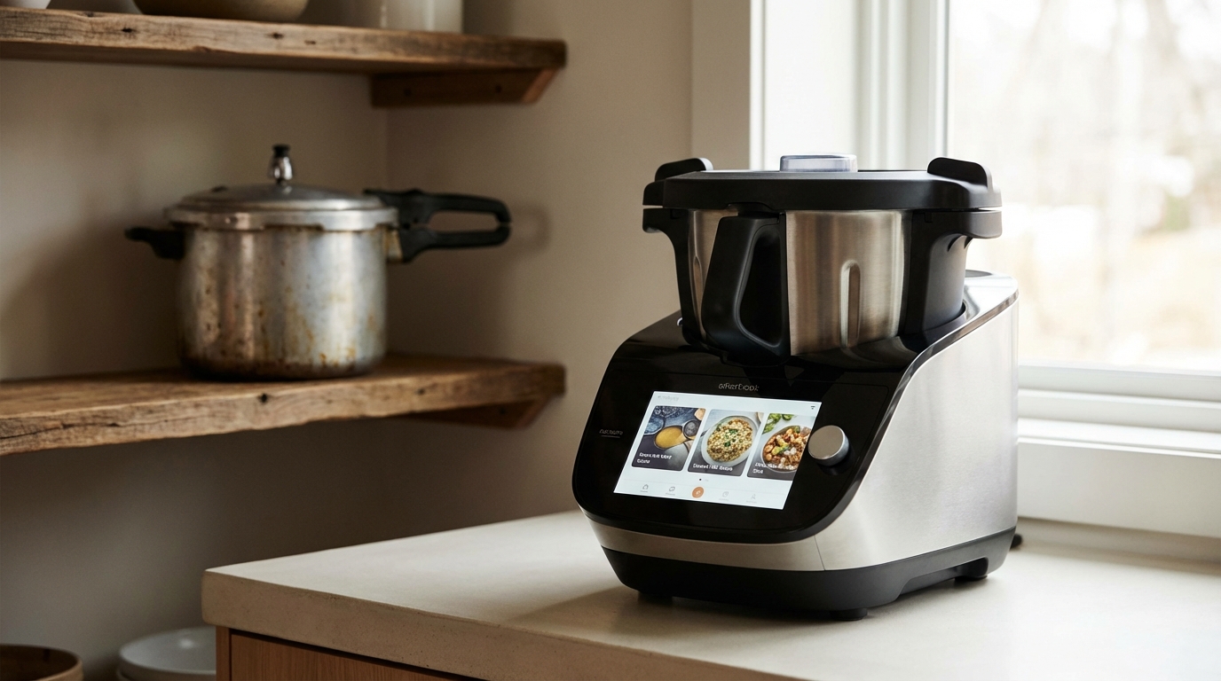 discover the future of cooking with a smarter, safer appliance that automates every recipe effortlessly, replacing traditional pressure cookers for modern families.