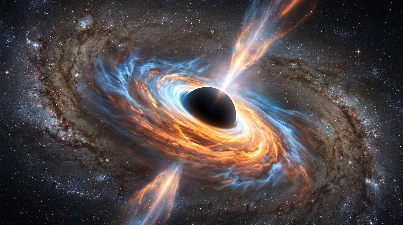 discover the extraordinary observations astronomers made at the core of a seemingly perfect galaxy, revealing insights that transcend traditional understanding.